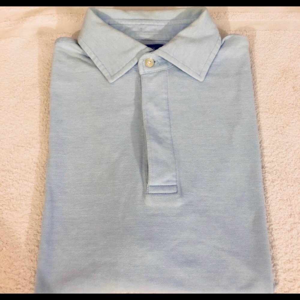 Lincs David Chu Light Blue Polo Shirt M